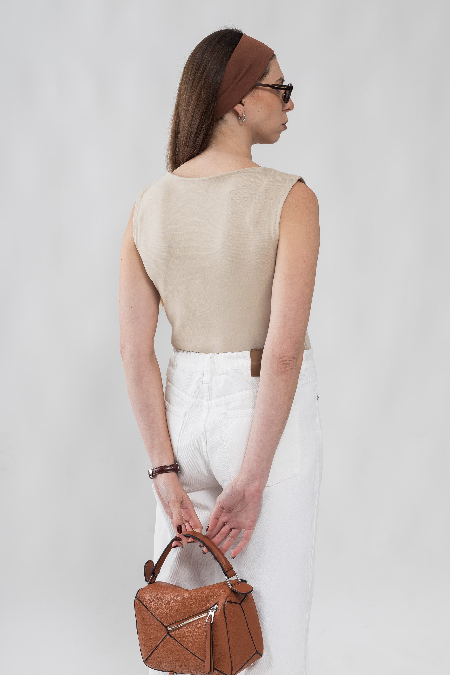 Elegant top- beige