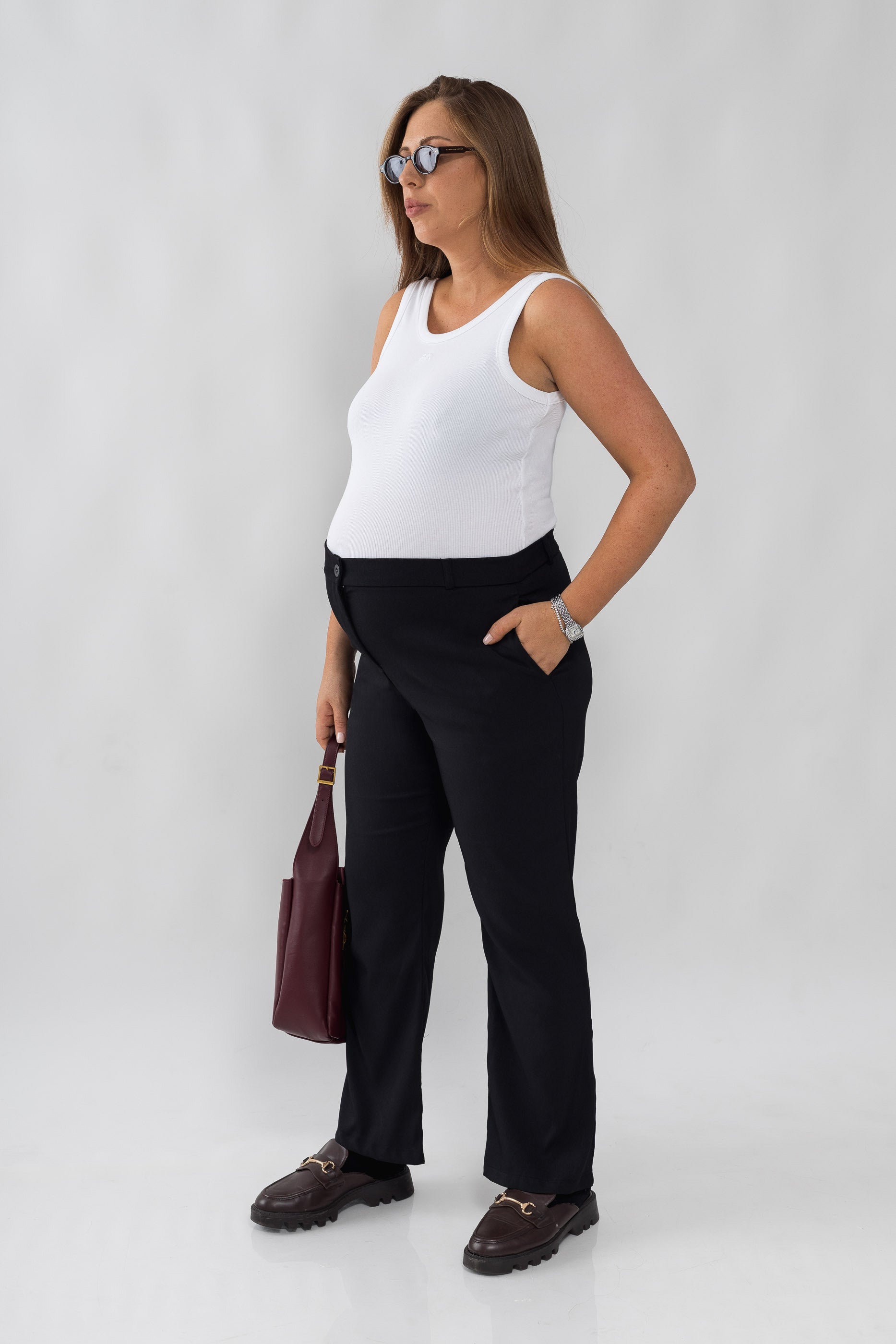 Noier elegant pants- black