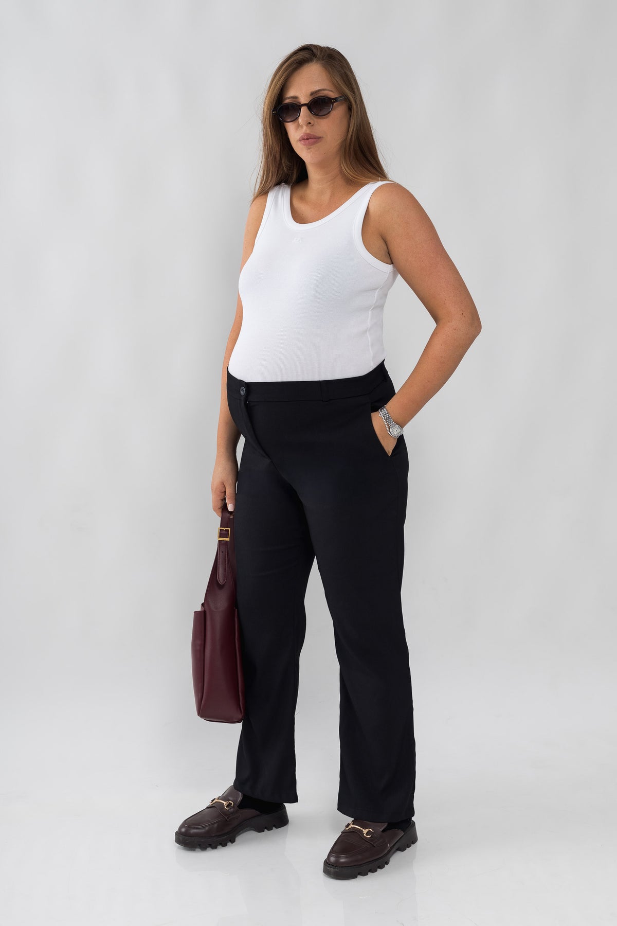 Noier elegant pants- black