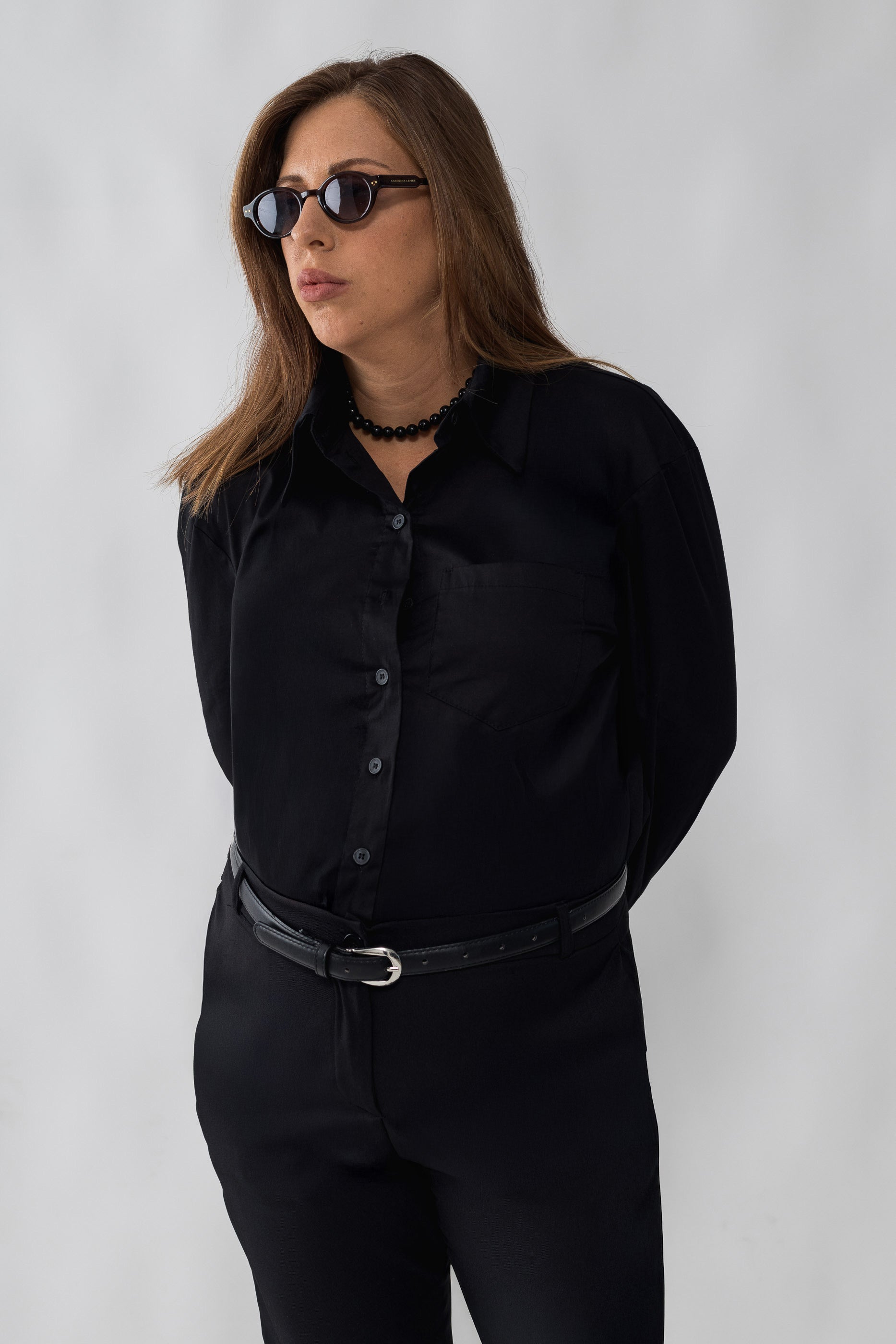 Cotton shirt - Black