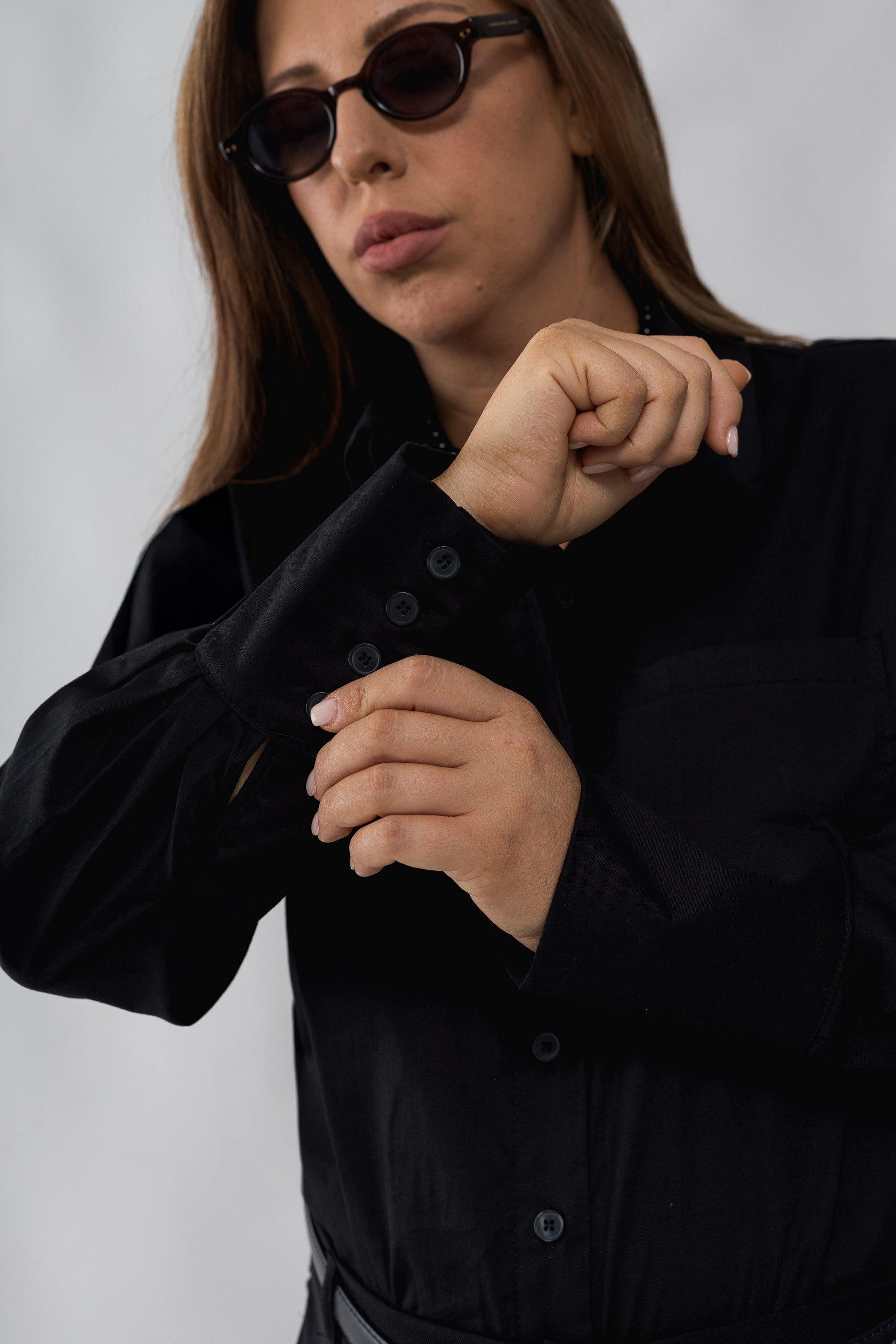 Cotton shirt - Black