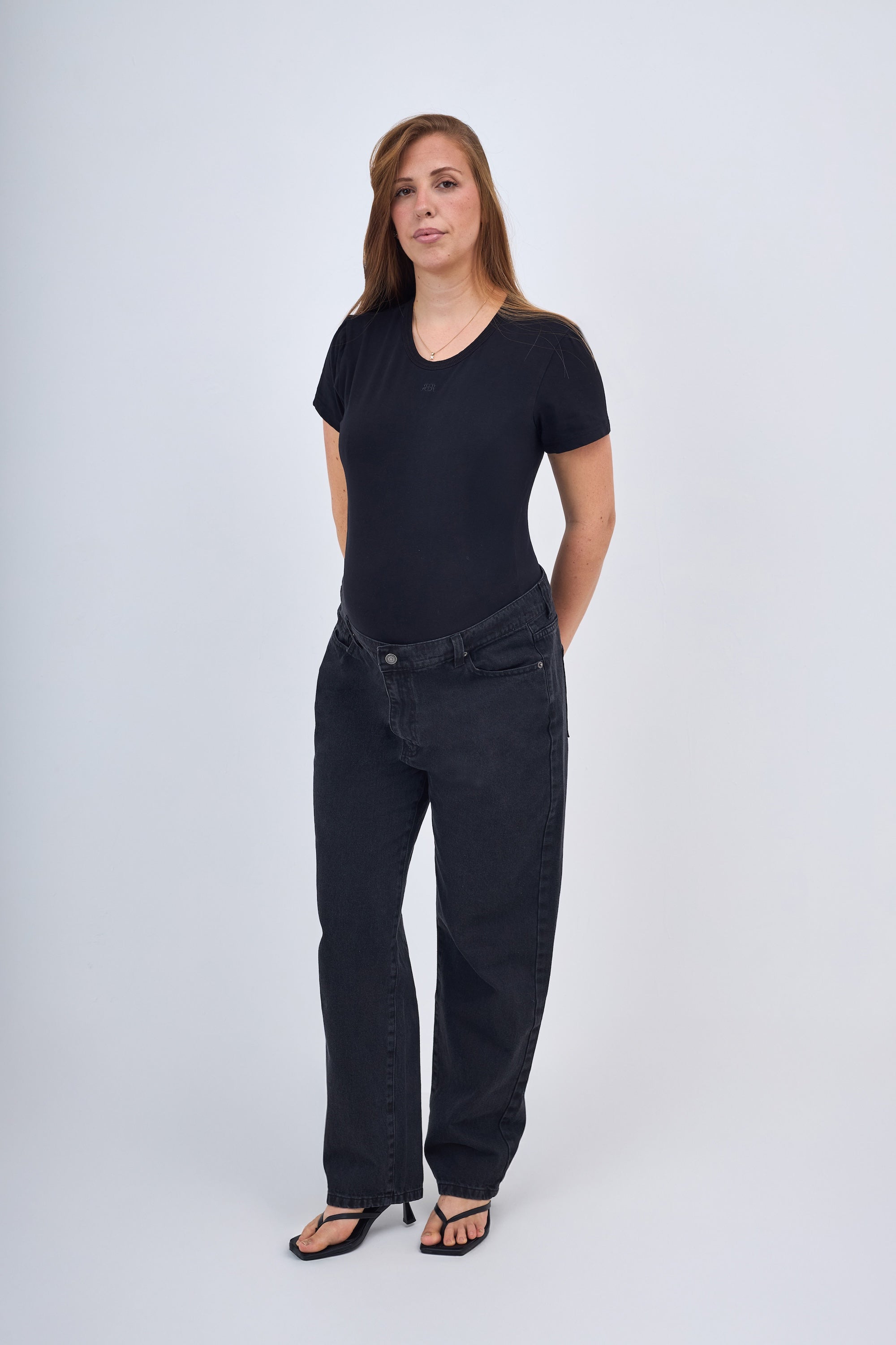 Freya straight jeans - Black