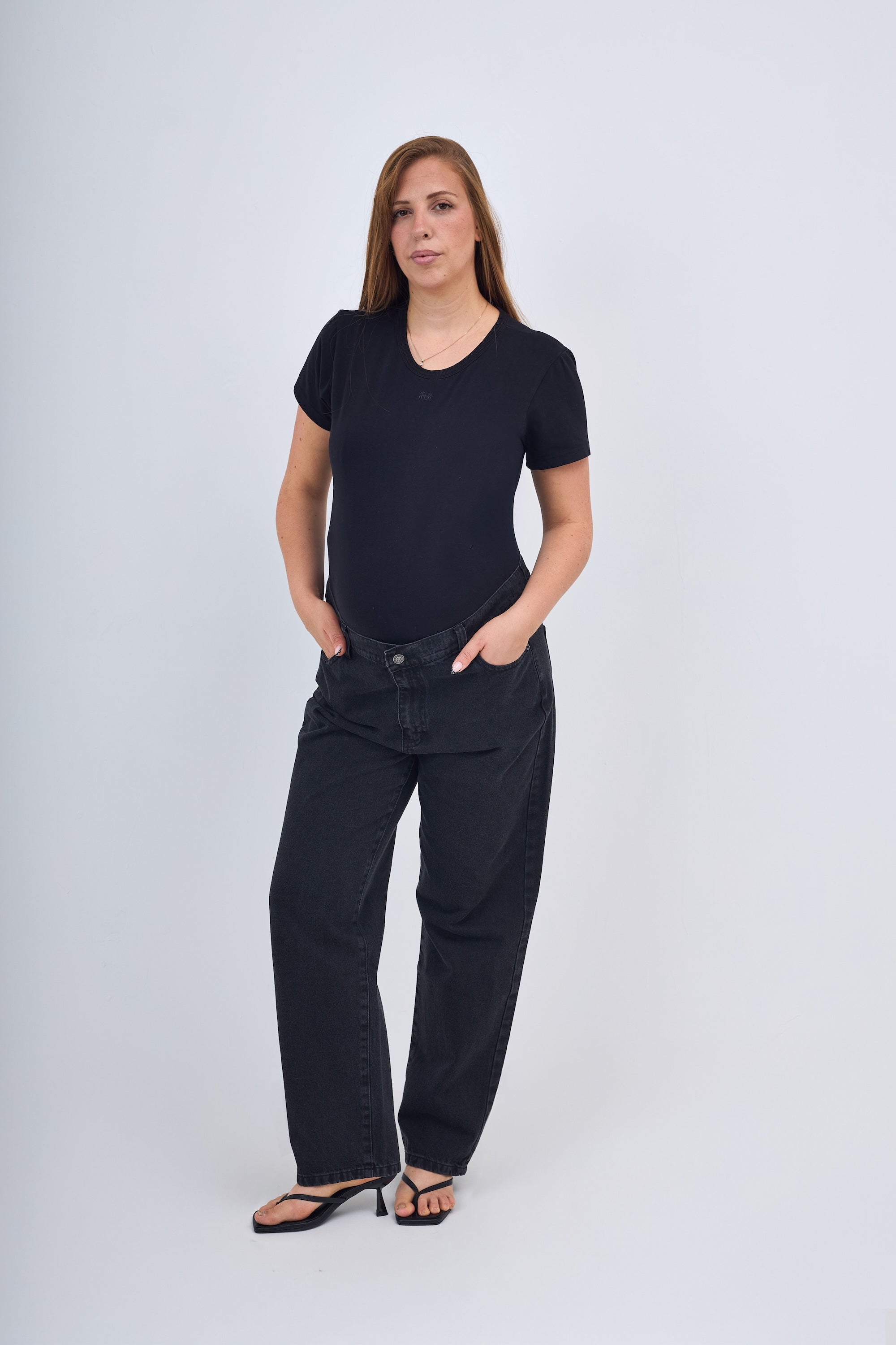 Freya straight jeans - Black