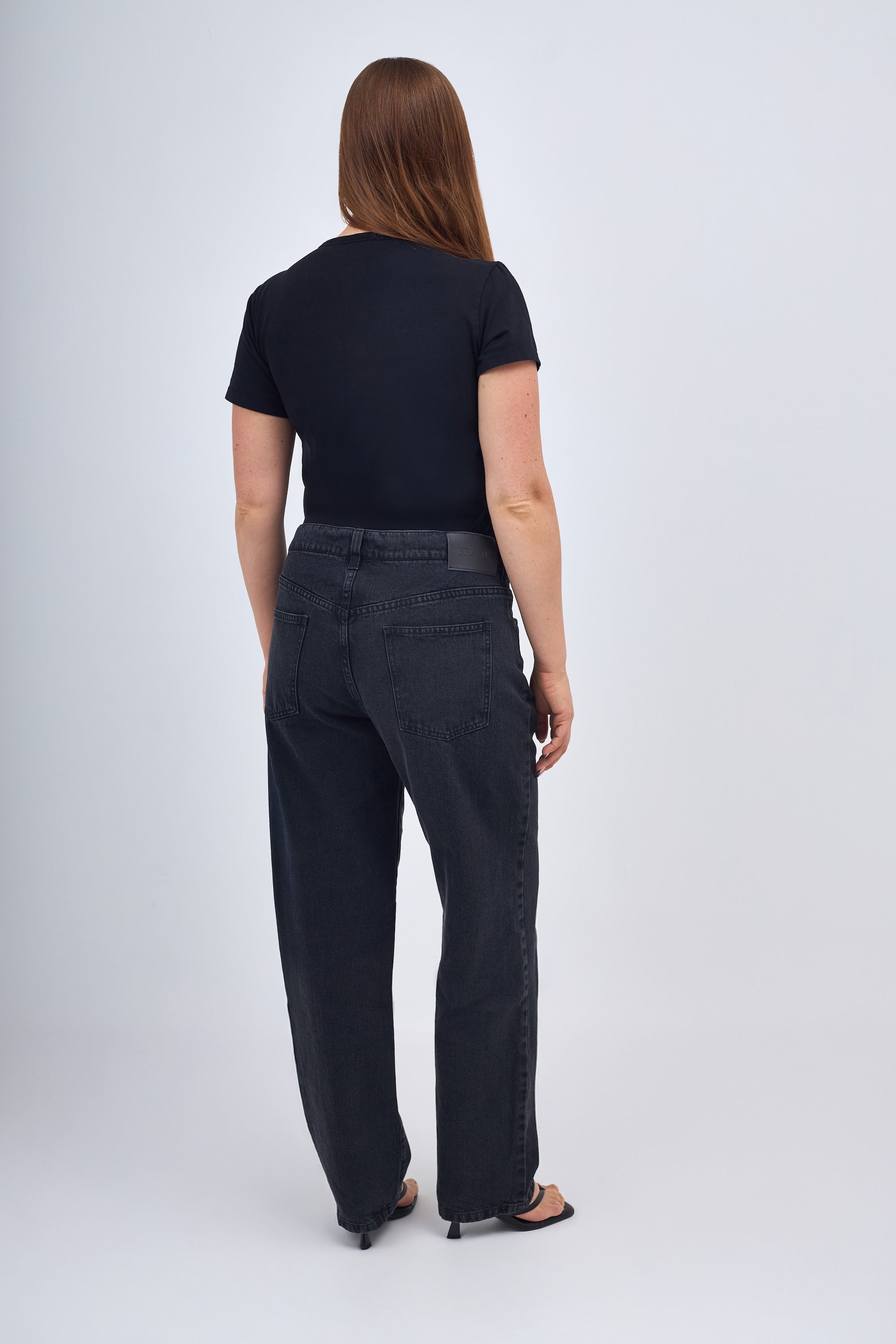 Freya straight jeans - Black