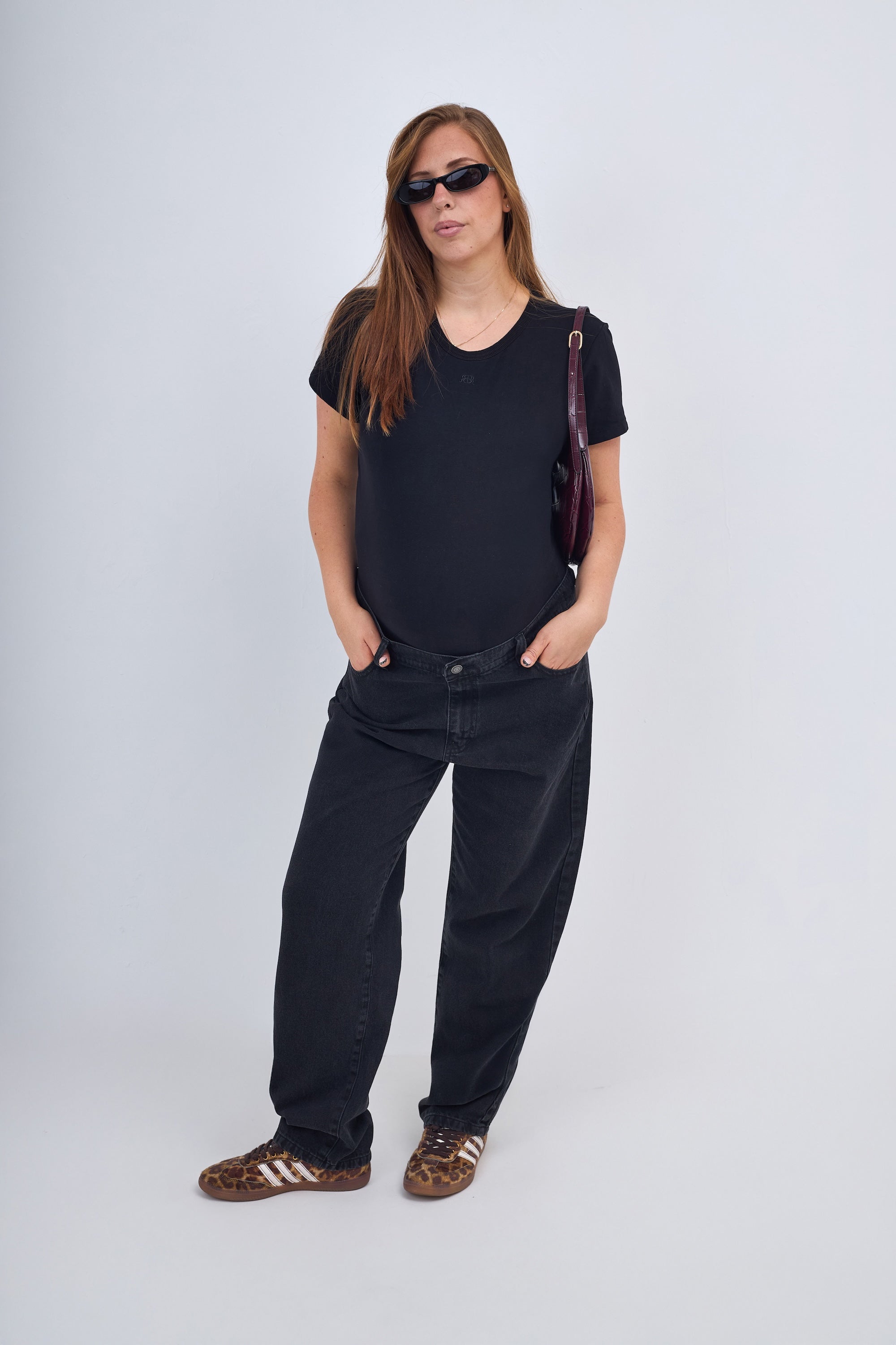 Freya straight jeans - Black
