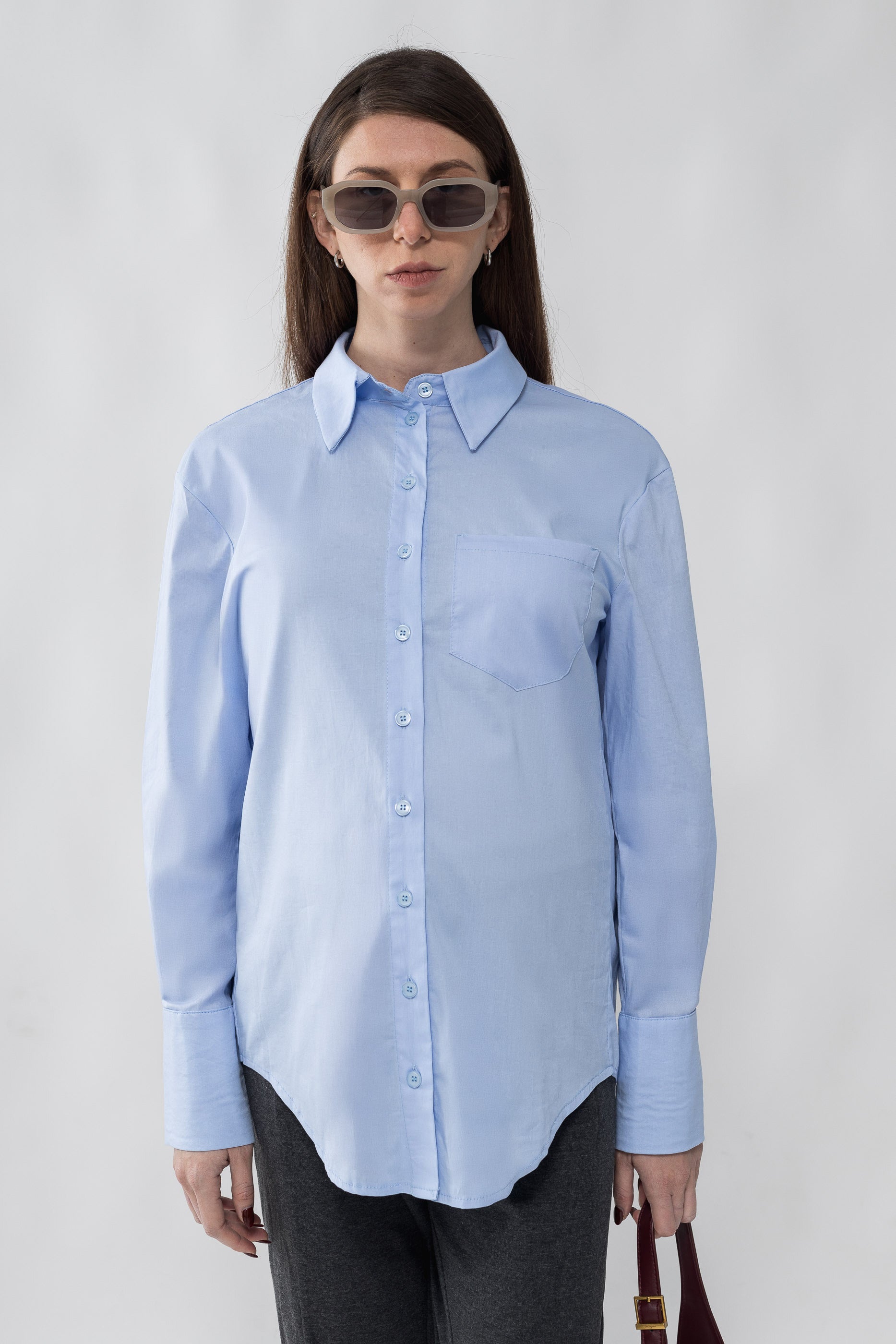 Cotton shirt - Blue