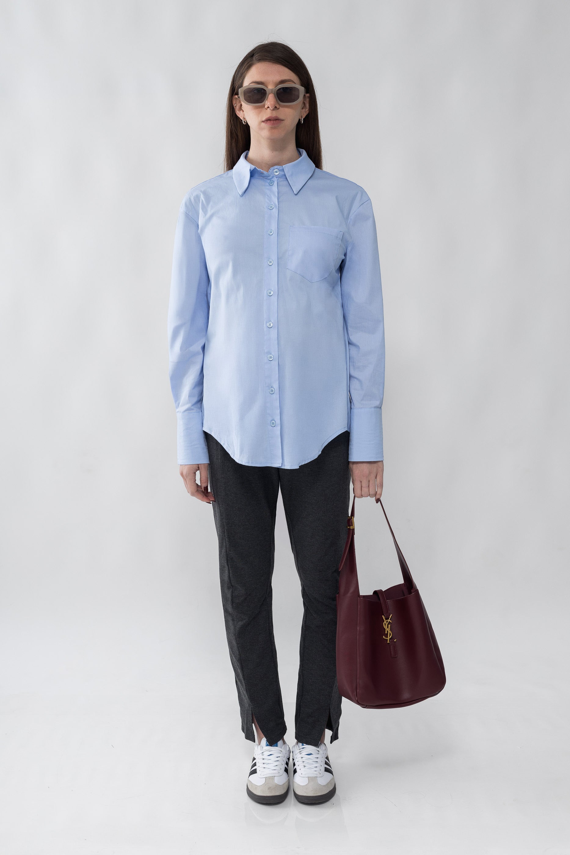Cotton shirt - Blue