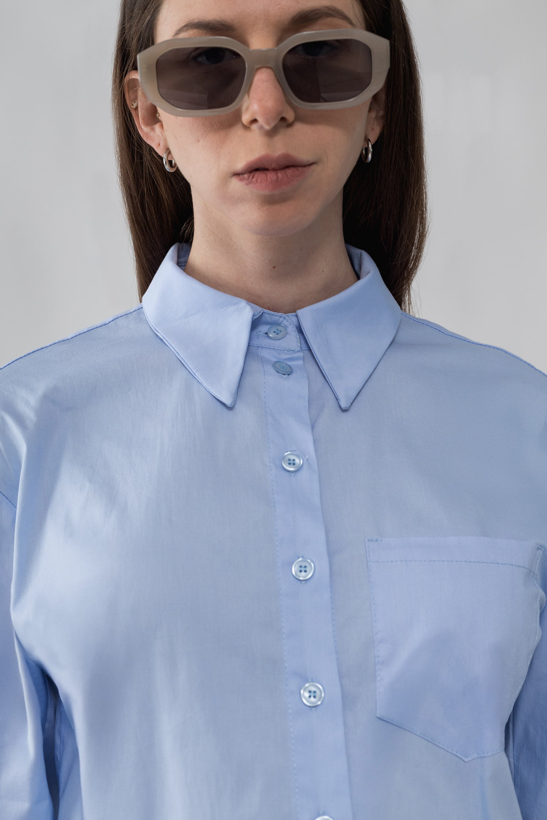 Cotton shirt - Blue