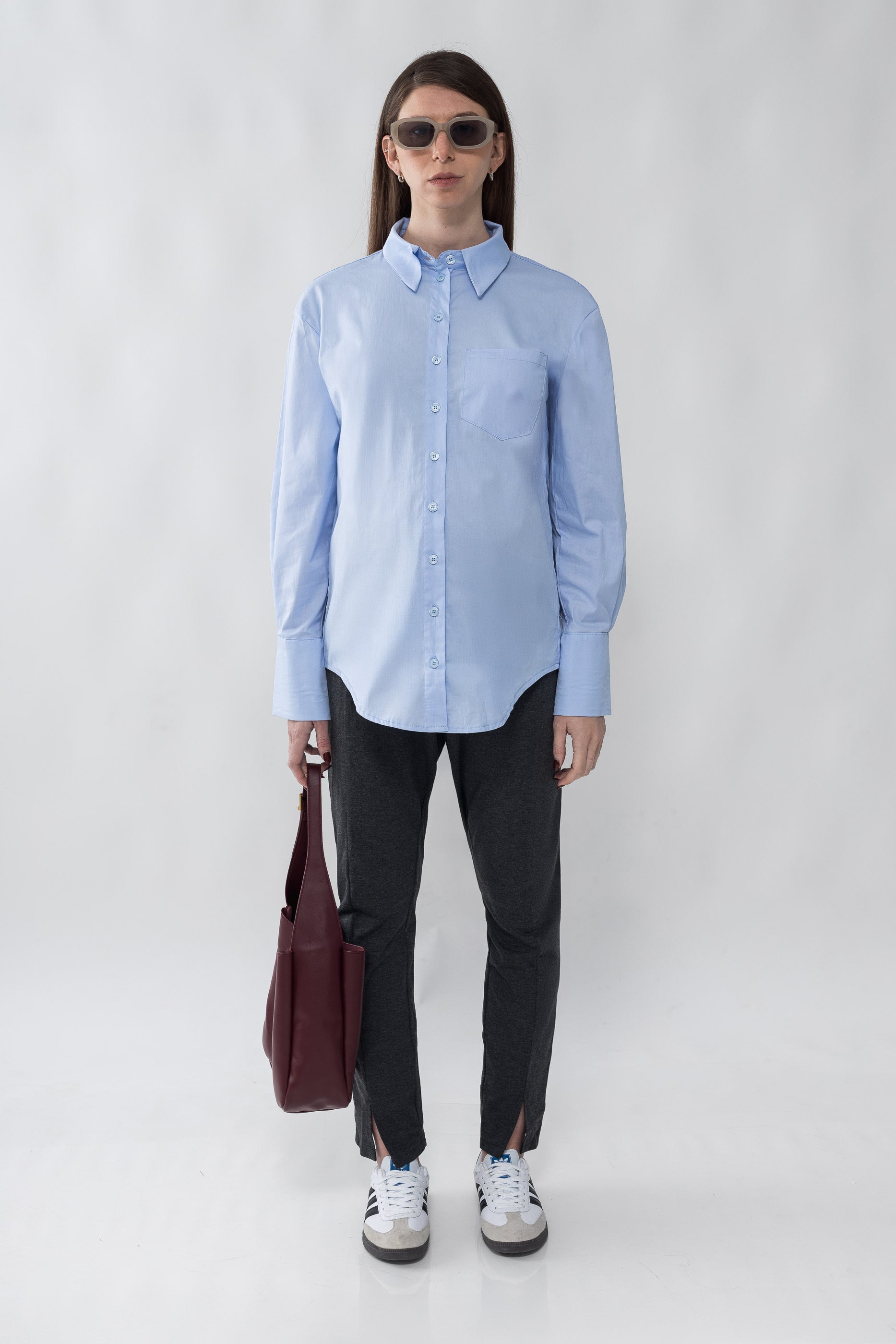 Cotton shirt - Blue