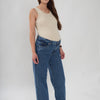 Aria wide leg jeans - Blue Wash