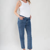 Mila mom jeans- blue wash