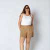 Prada cotton shorts - Camel