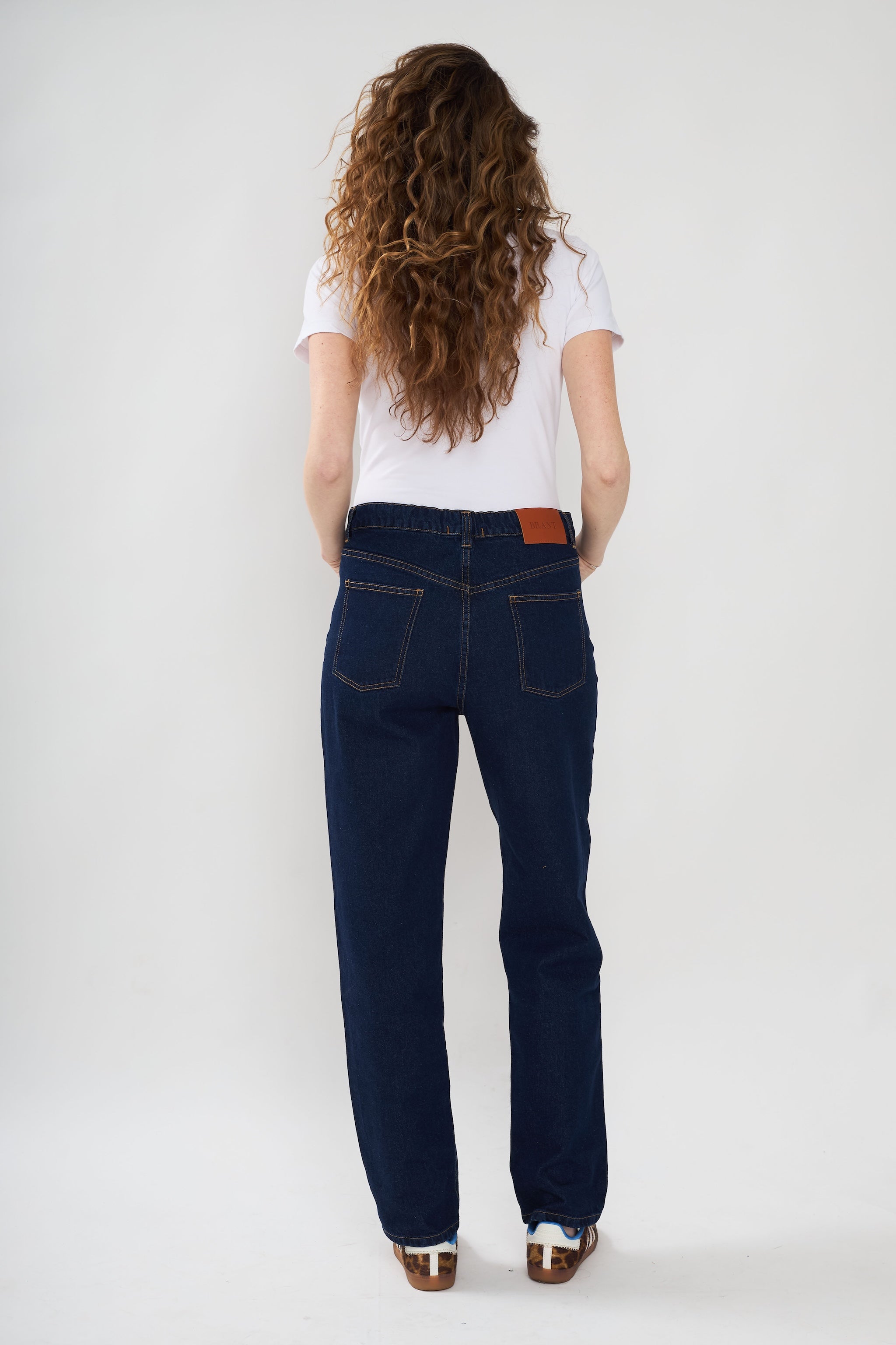 Freya straight jeans - Dark Blue