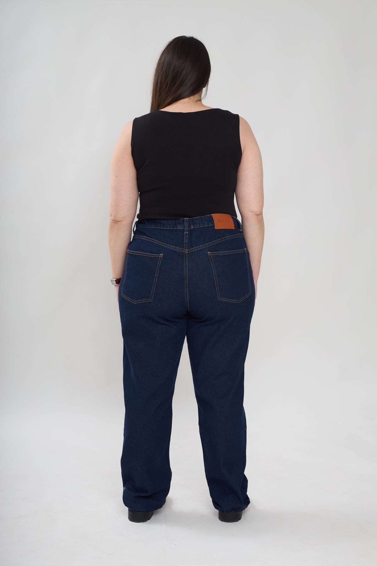 Freya straight jeans - Dark Blue