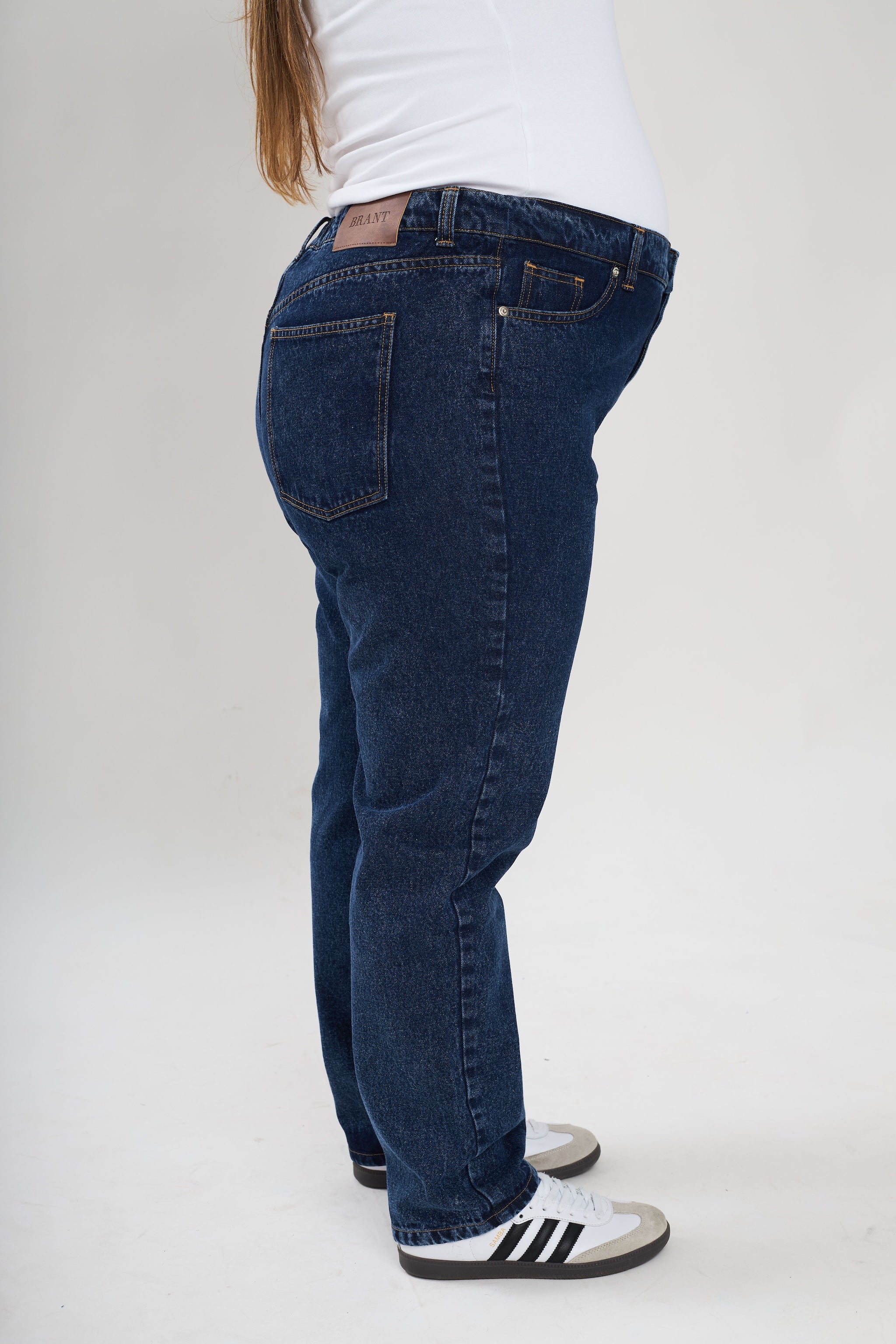 Mila mom jeans - Dark Blue