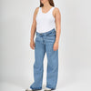 Aria wide leg jeans - Light Blue