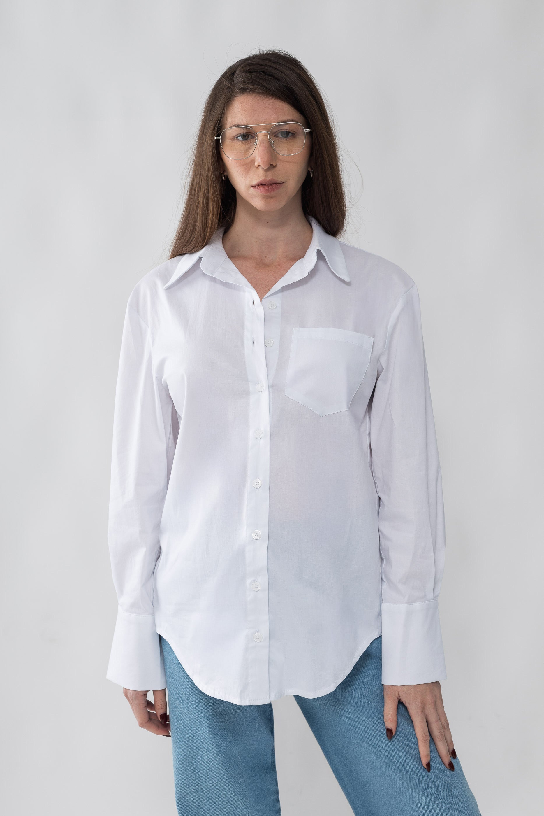Cotton shirt- white