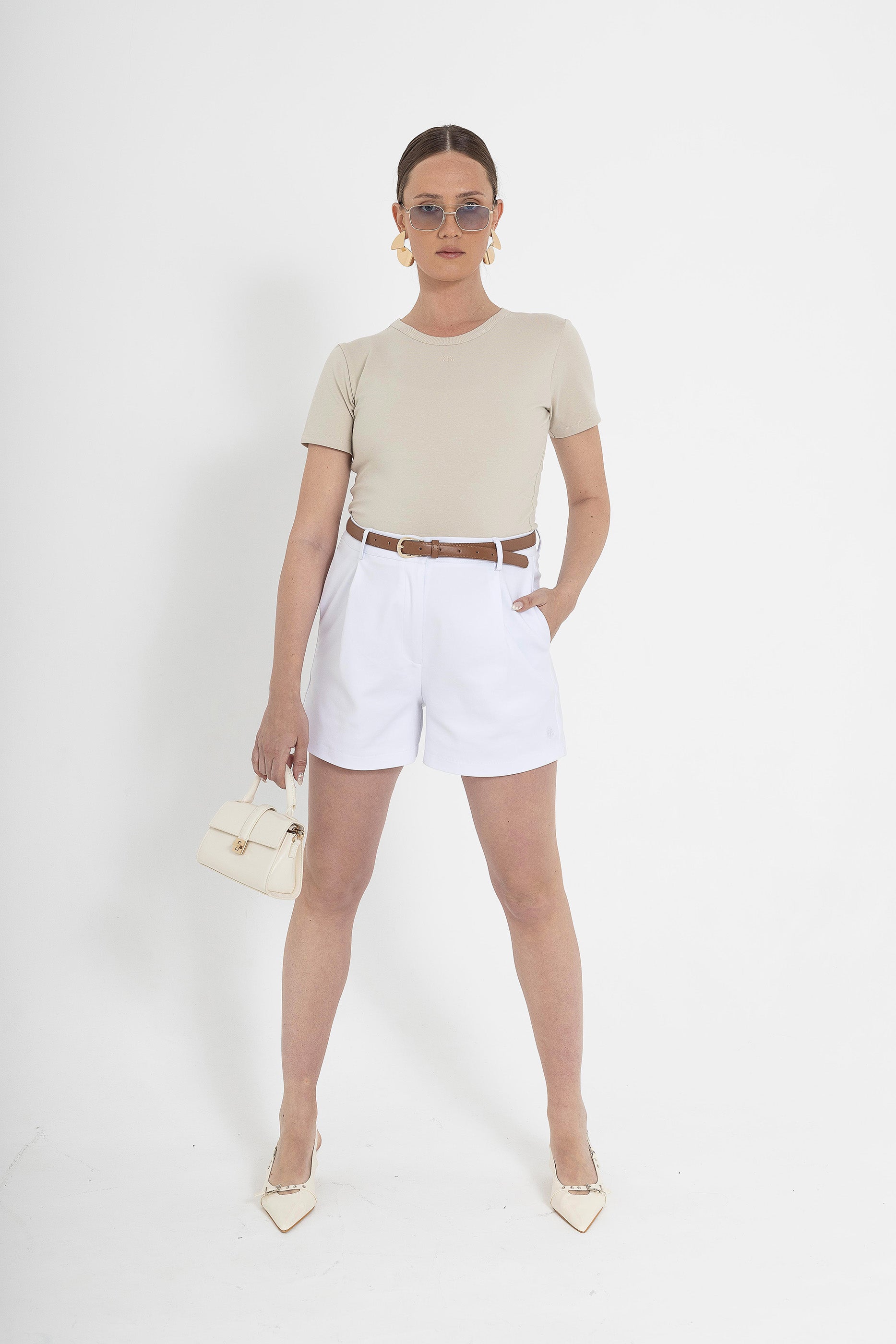 Prada cotton shorts - White